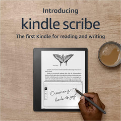 Amazon Kindle Scribe - the 1st Kindle for reading & writing, with a 10.2” 300 ppi Paperwhite display, includes Pen - ereaders.co.il